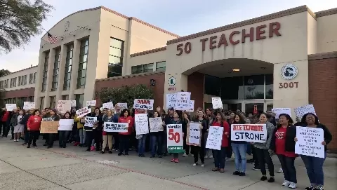 Teachers Are Facing Attacks with Scissors